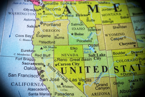 Northwest United States Map